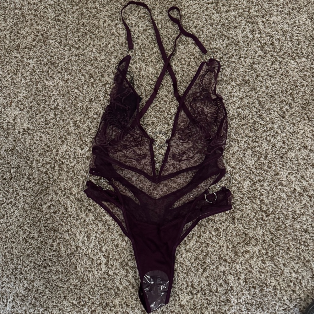 Thistle and Spire Tiger Lace Bodysuit